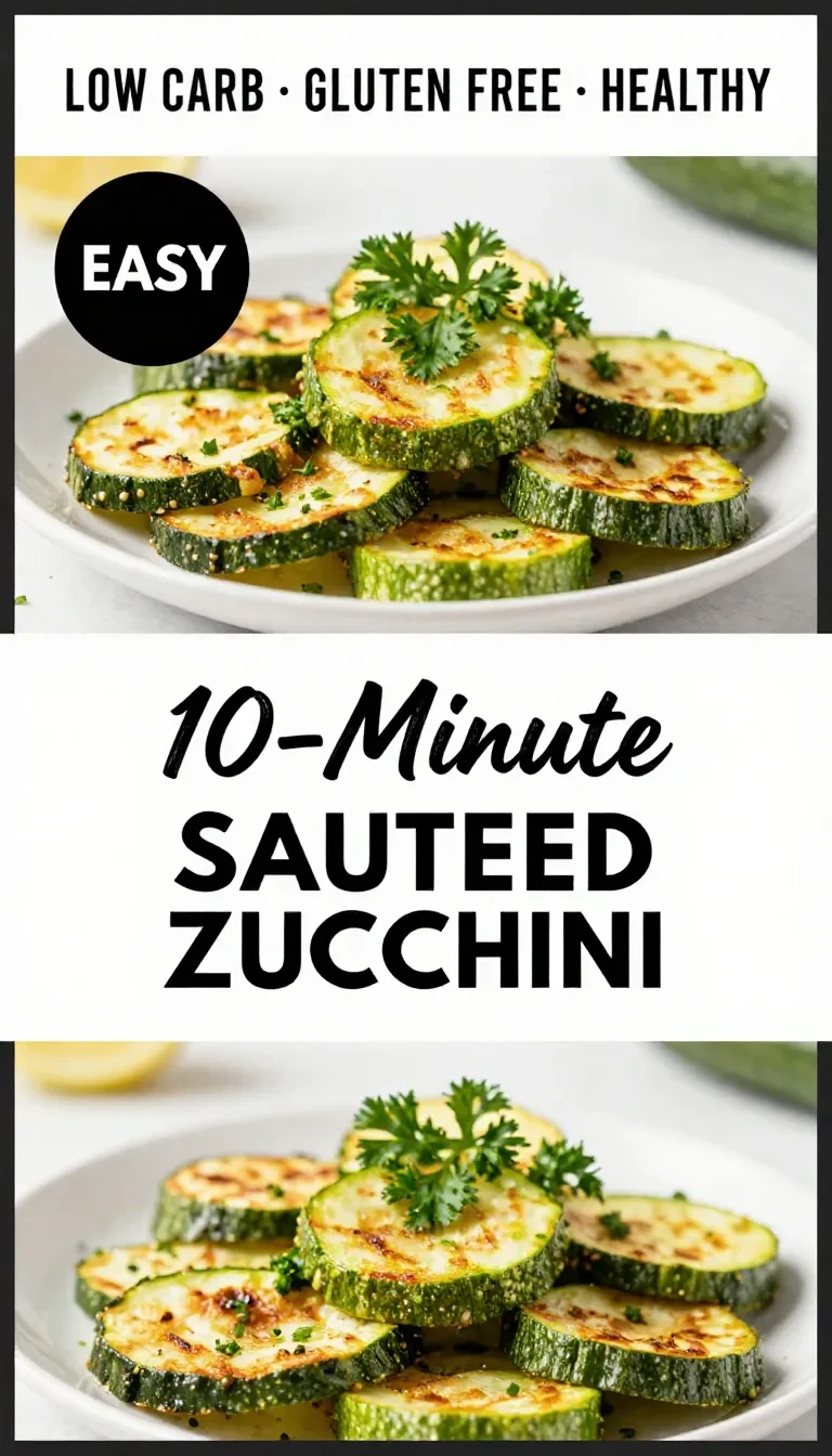 Eine Pfanne mit frisch sautierter Zucchini, leicht gebräunt und mit Kräutern gewürzt.