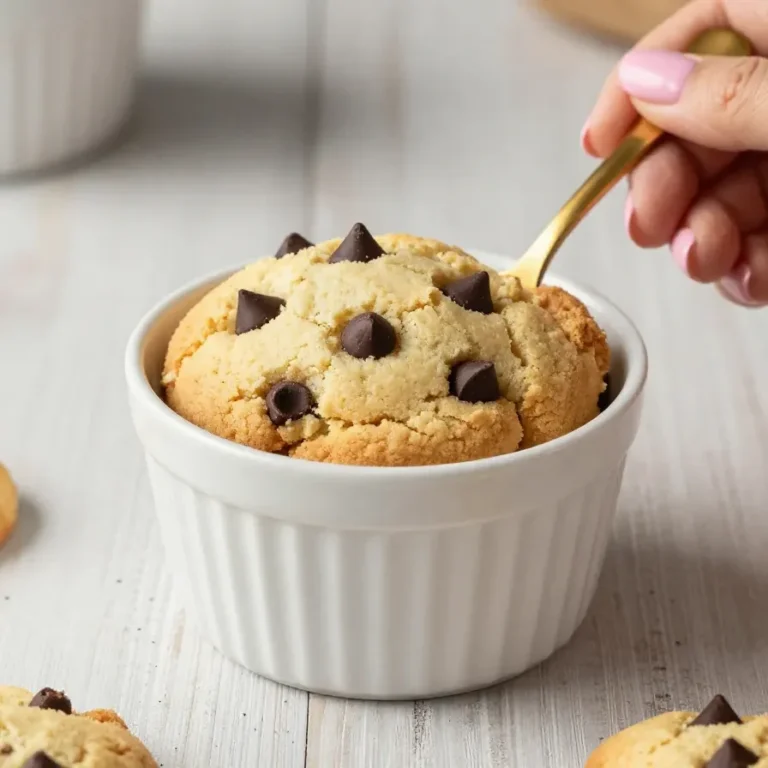 Ein dekorativer Becher mit Cookie de caneca neben einem hübsch verzierten Geburtstagskuchen und süßen Backzutaten.