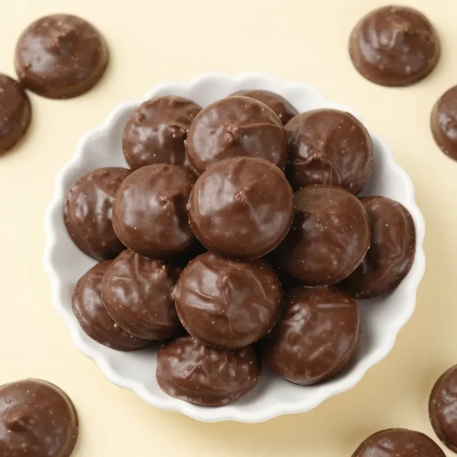 Fluffige Lebkuchen-Weihnachtsplätzchen auf einem Teller, frisch gebacken und mit feinem Puderzucker bestäubt.